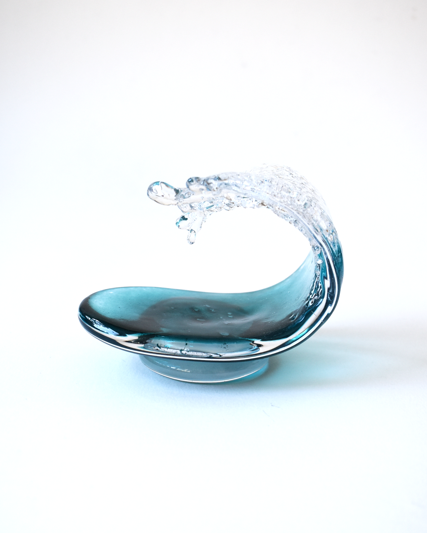 Mini Break Wave Glass Sculpture
