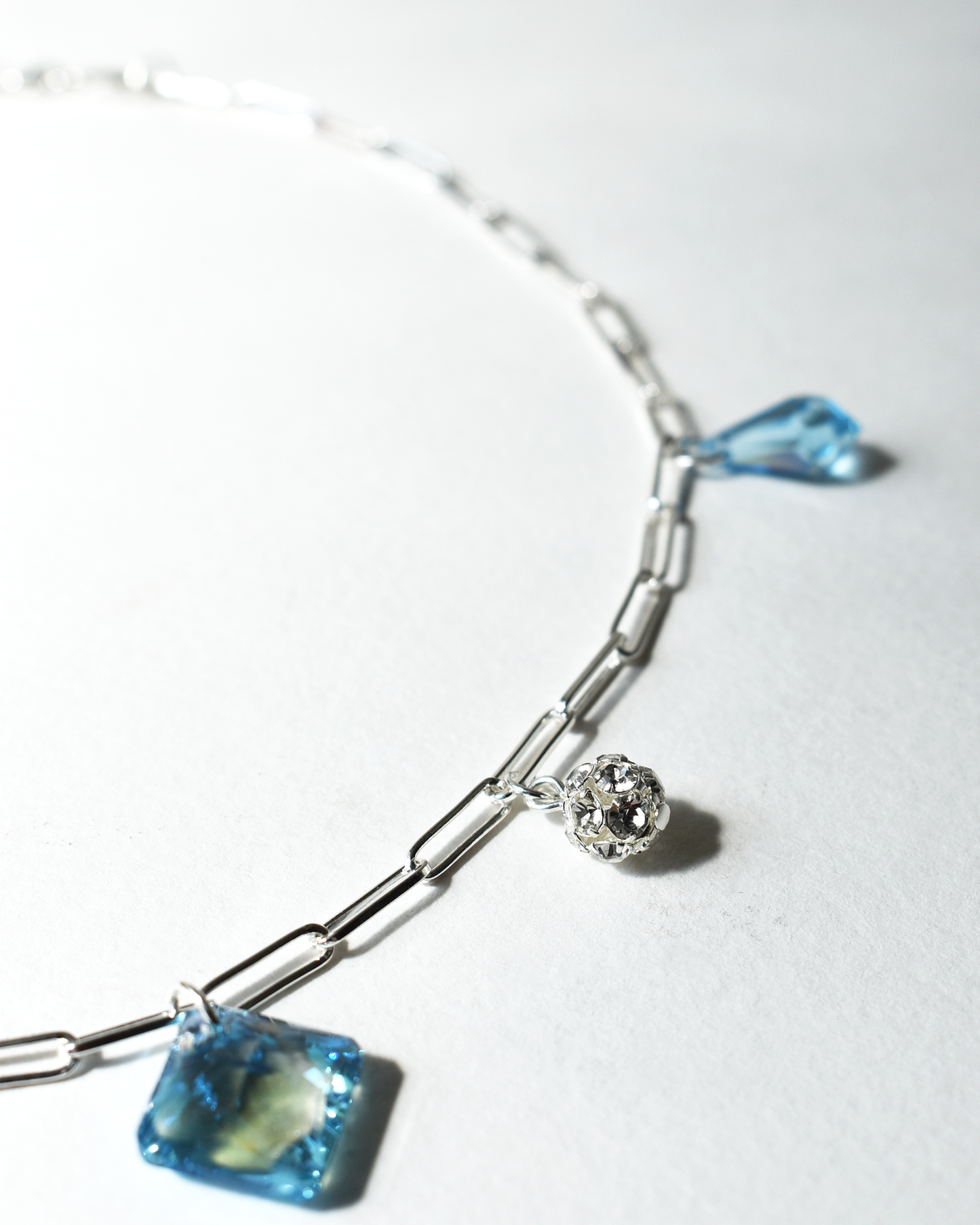 'Coastal Charm' Paperclip Chain Necklace