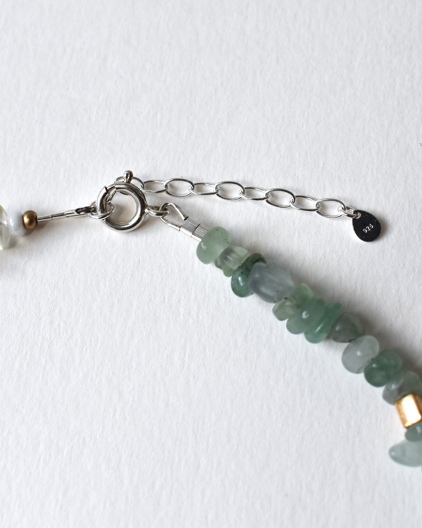 Beaded Pearl Cube Fusion Necklace