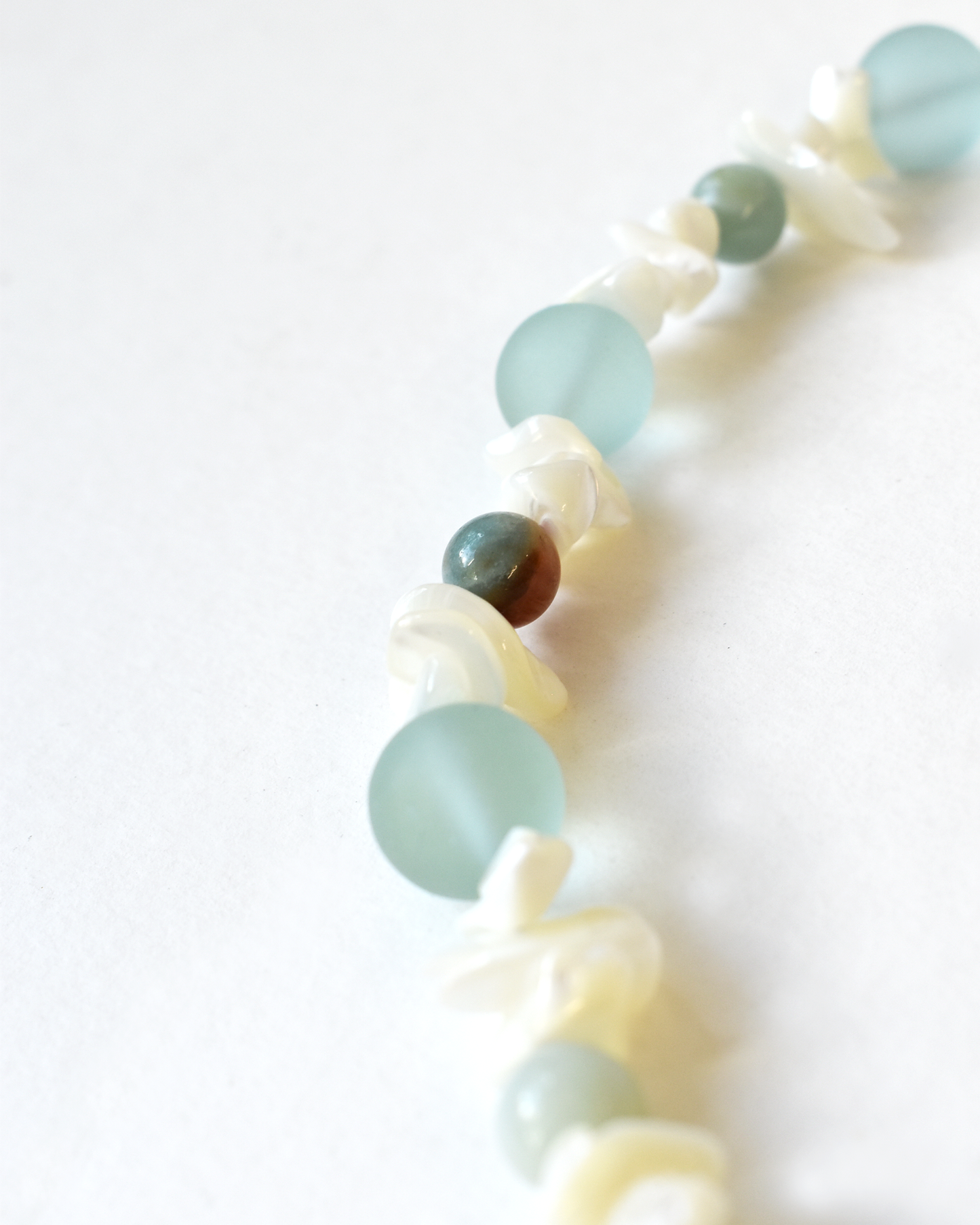 'Seafoam' Mother of Pearl Necklace