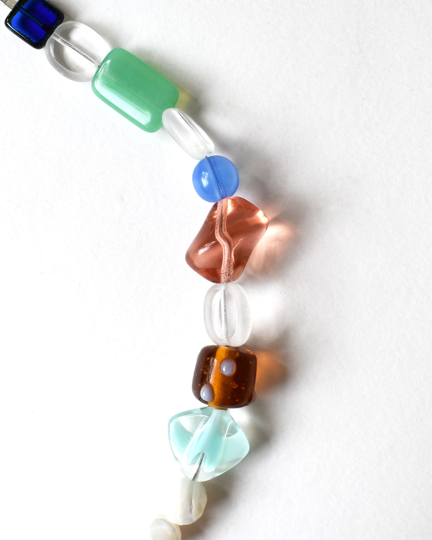 Mixed Glass Bead Necklace