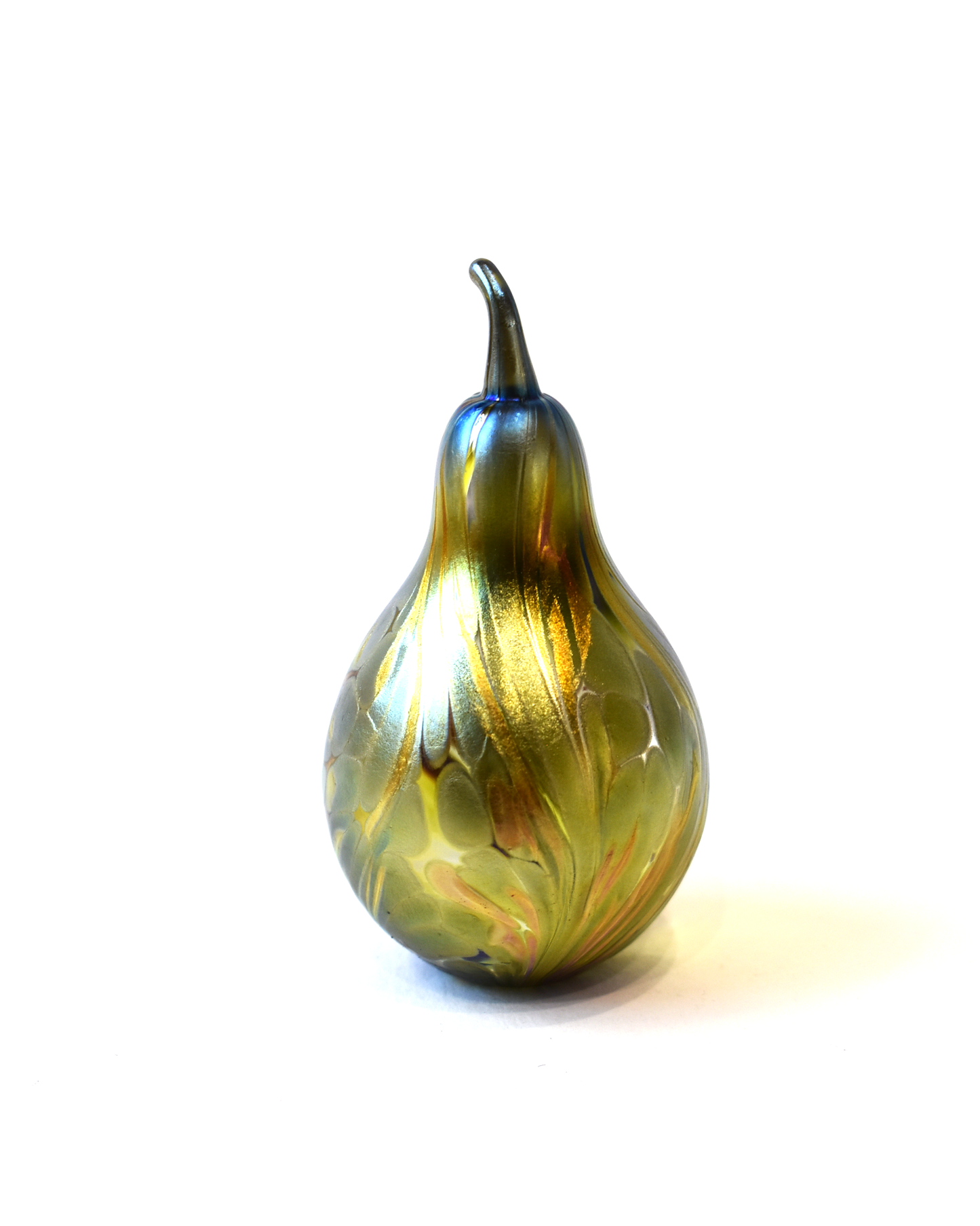 Blown glass pear