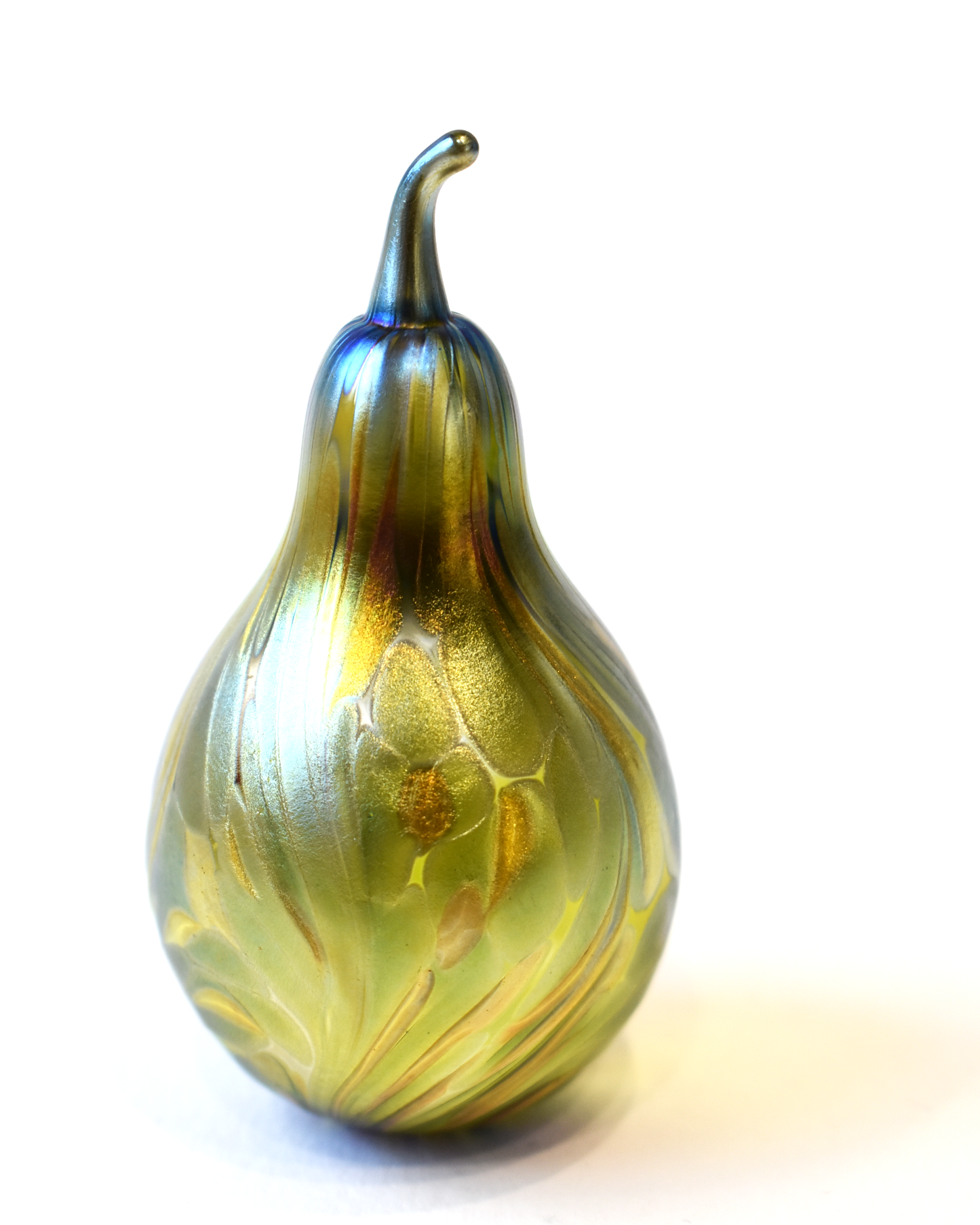 Blown glass pear