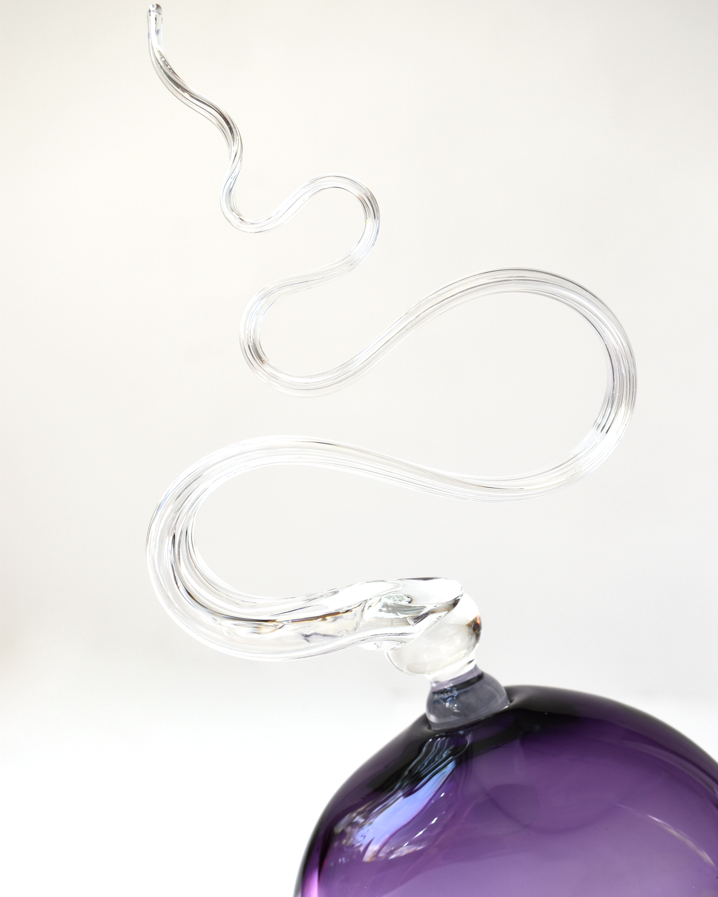 Purple Wave Scent Bottle
