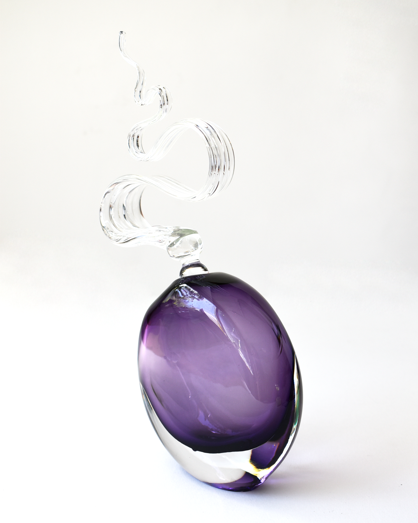 Purple Wave Scent Bottle
