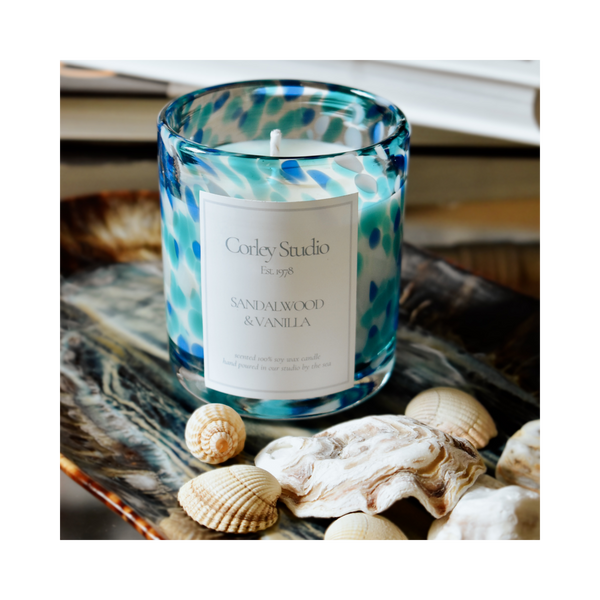 Colourful Glass Candles to Keep: Hand-Poured Soy Wax Candles from the Kent Coast