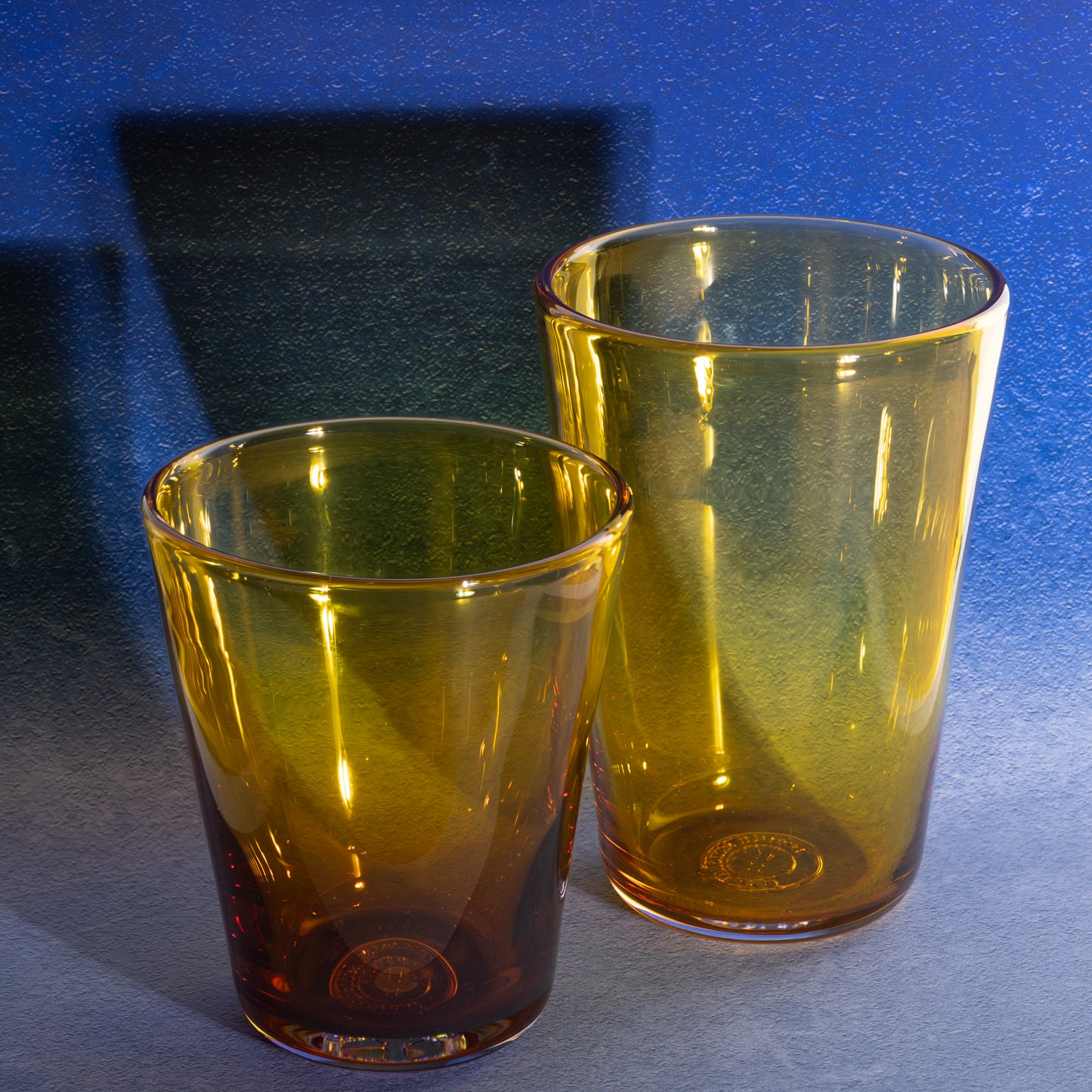 Amber Glass Tumbler