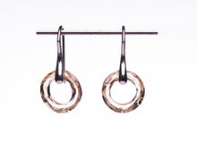 Load image into Gallery viewer, Champagne Roundel Drop Earrings

