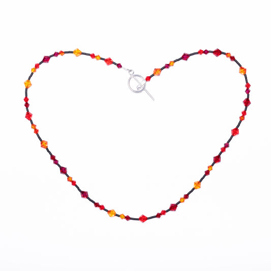 Hot & Firery Necklace - Corley Studio Shop