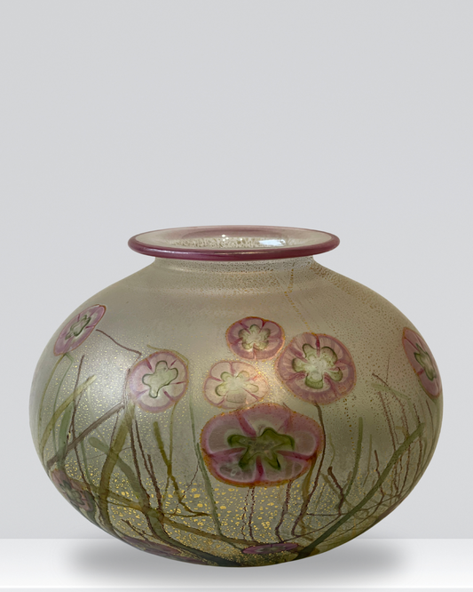 Wild Rose Open Sphere Vase - Corley Studio Shop