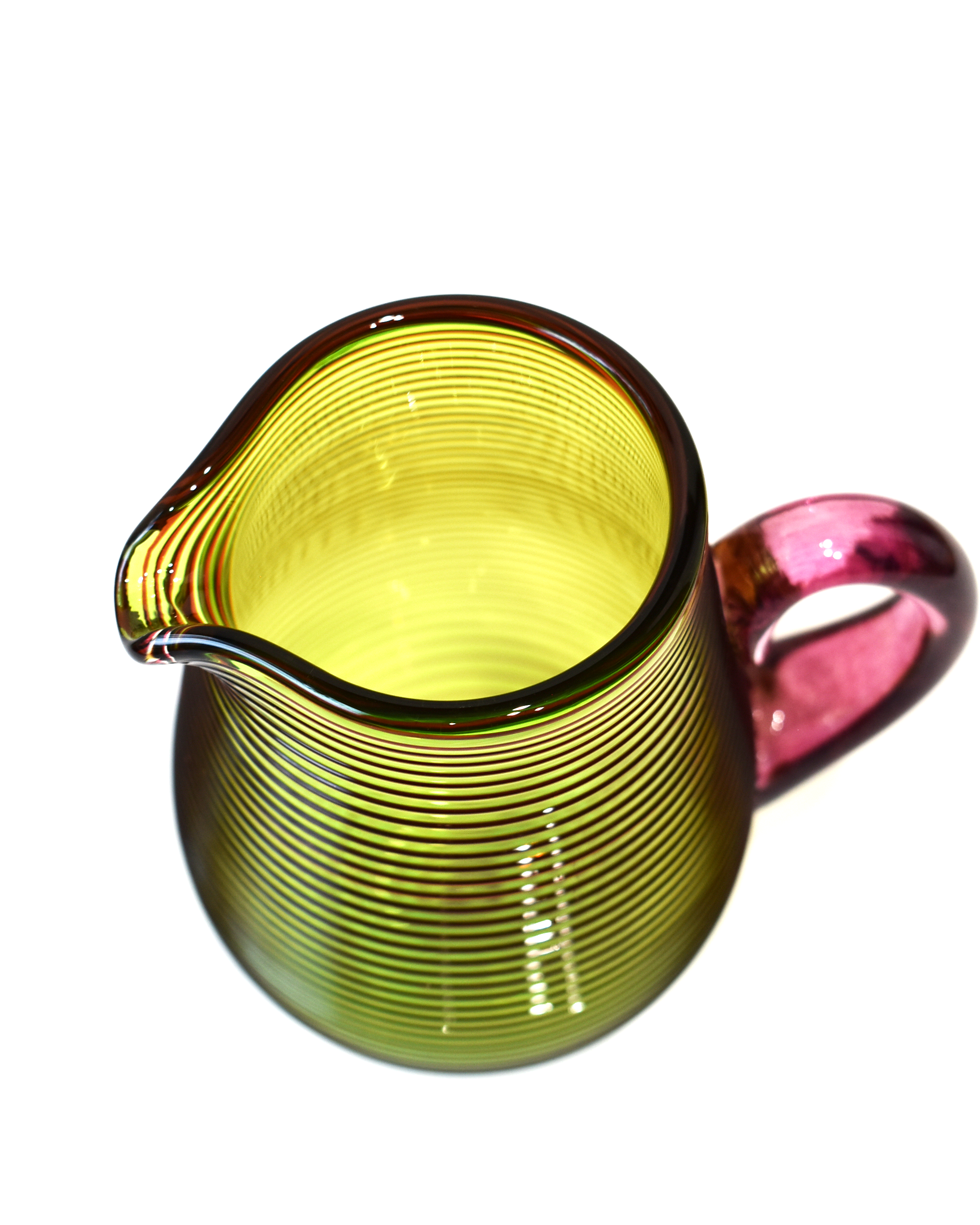 Lime & Cranberry Spiral Jug (M)