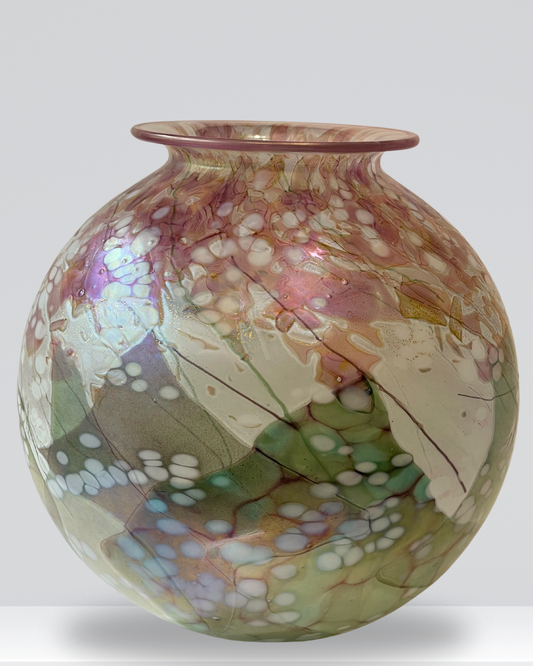 Lily of the Valley Open Sphere Vase - Corley Studio Shop