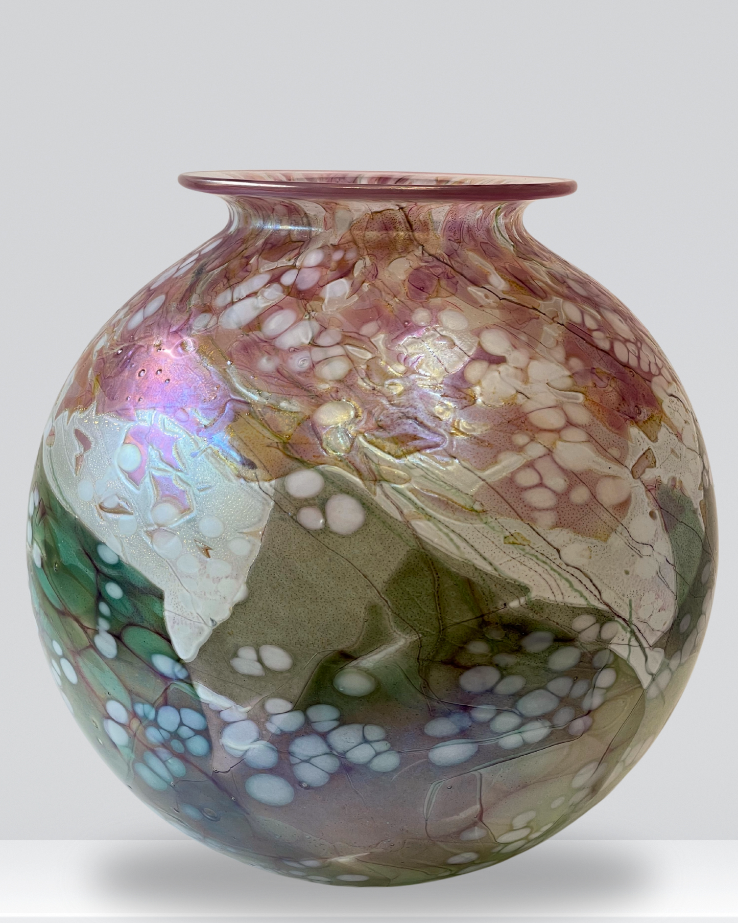 Lily of the Valley Open Sphere Vase - Corley Studio Shop