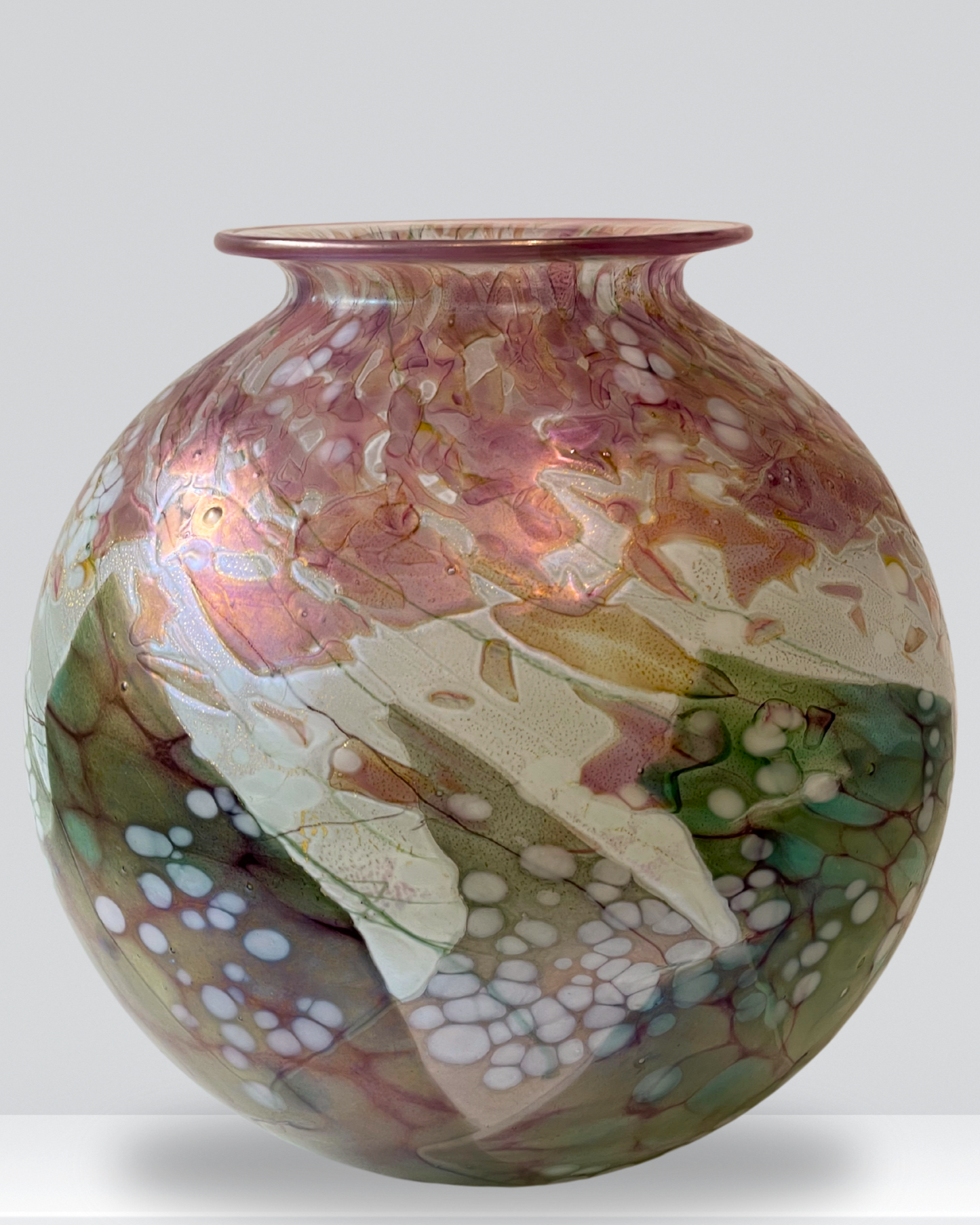 Lily of the Valley Open Sphere Vase - Corley Studio Shop