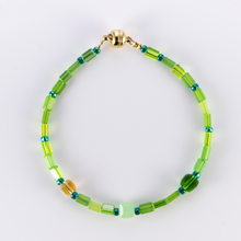 Load image into Gallery viewer, Meadow Cube Bead Bracelet - Corley Studio Shop
