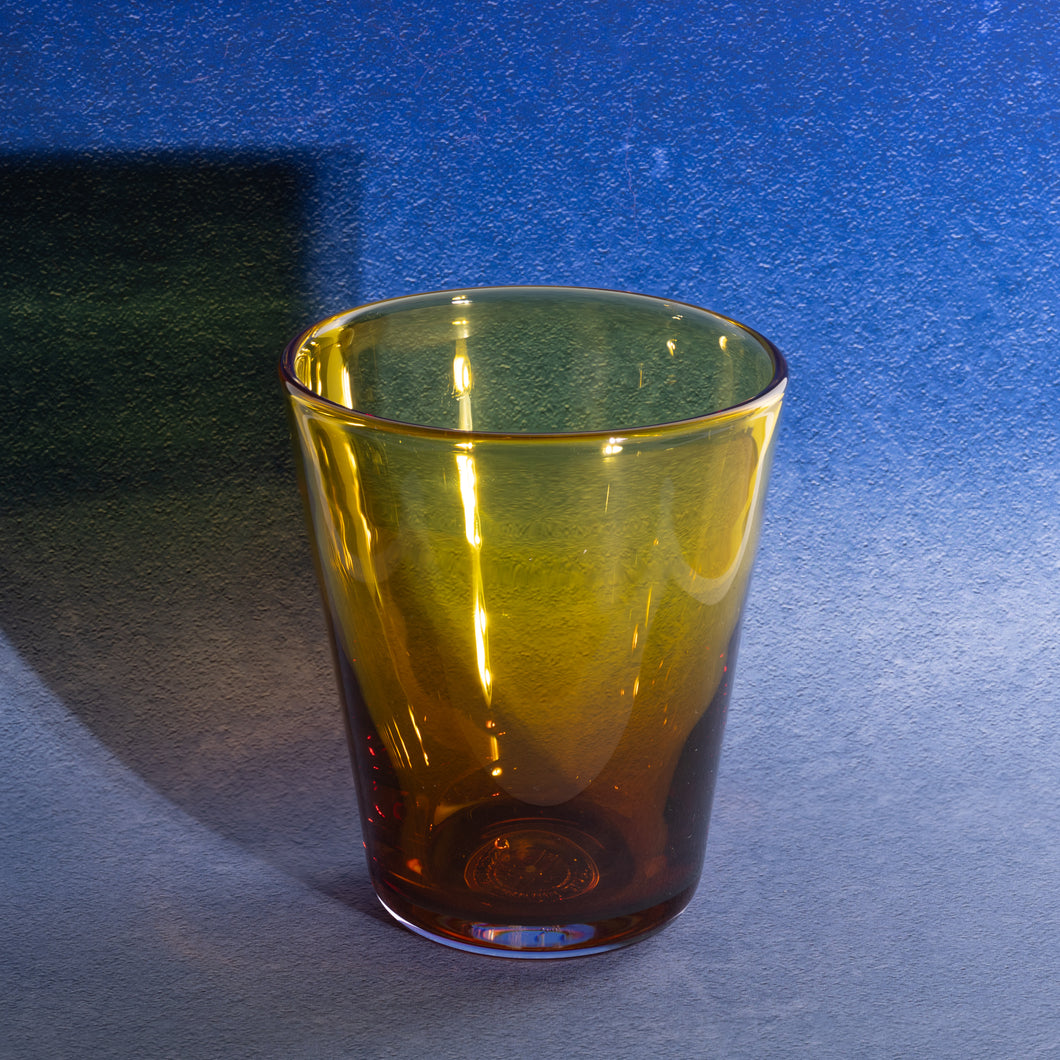 Amber Glass Tumbler