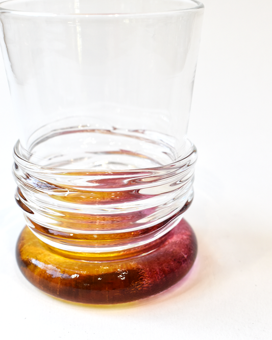 Blown glass tumbler
