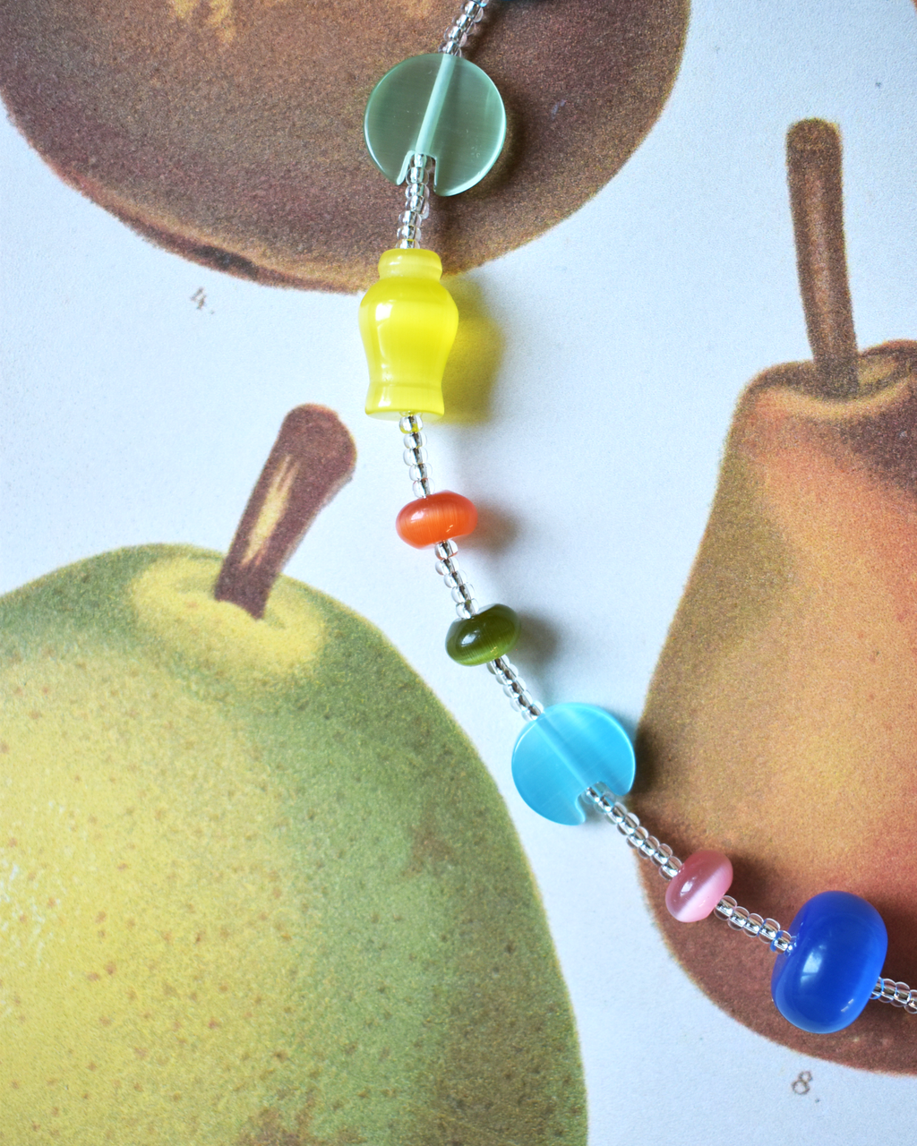 'Kaleidoscope Colour' Bead Necklace