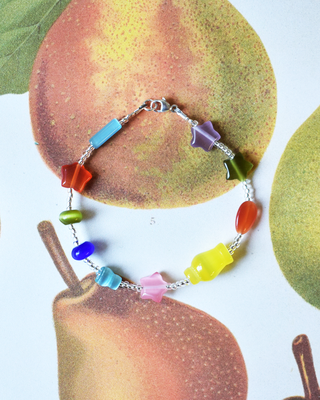 'Kaleidoscope Colour' Bead Bracelet
