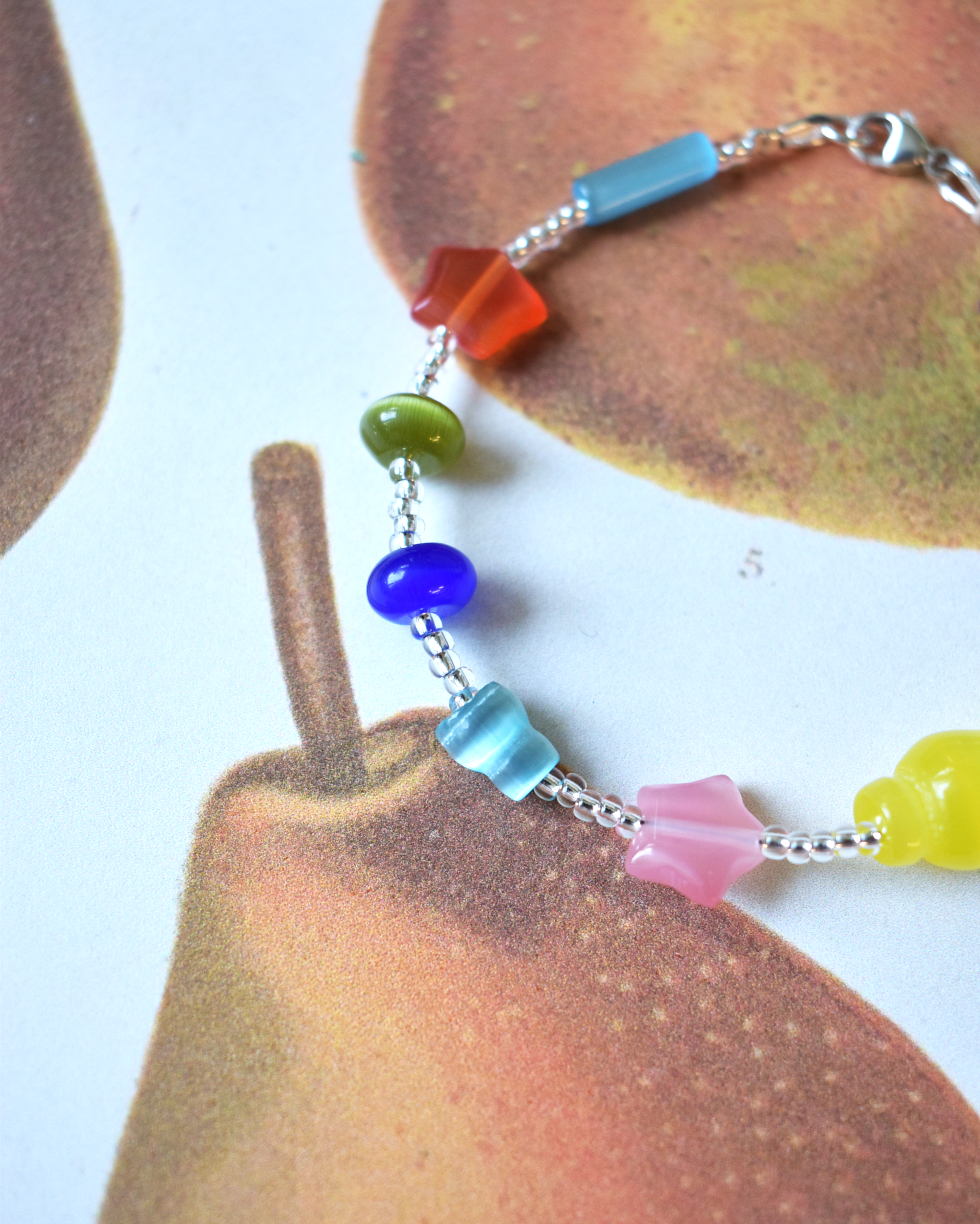 'Kaleidoscope Colour' Bead Bracelet