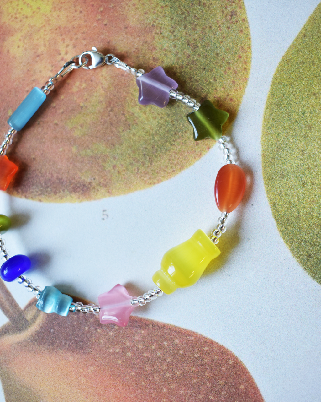 'Kaleidoscope Colour' Bead Bracelet