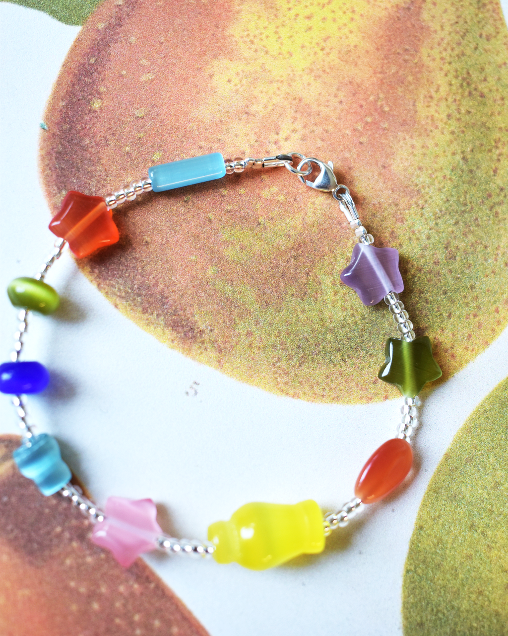 'Kaleidoscope Colour' Bead Bracelet