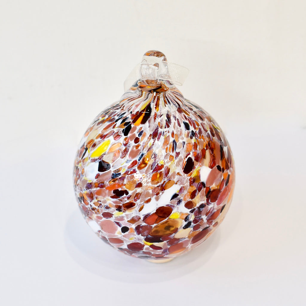 Autumn Tones "Gaudi" Confetti Bauble Small