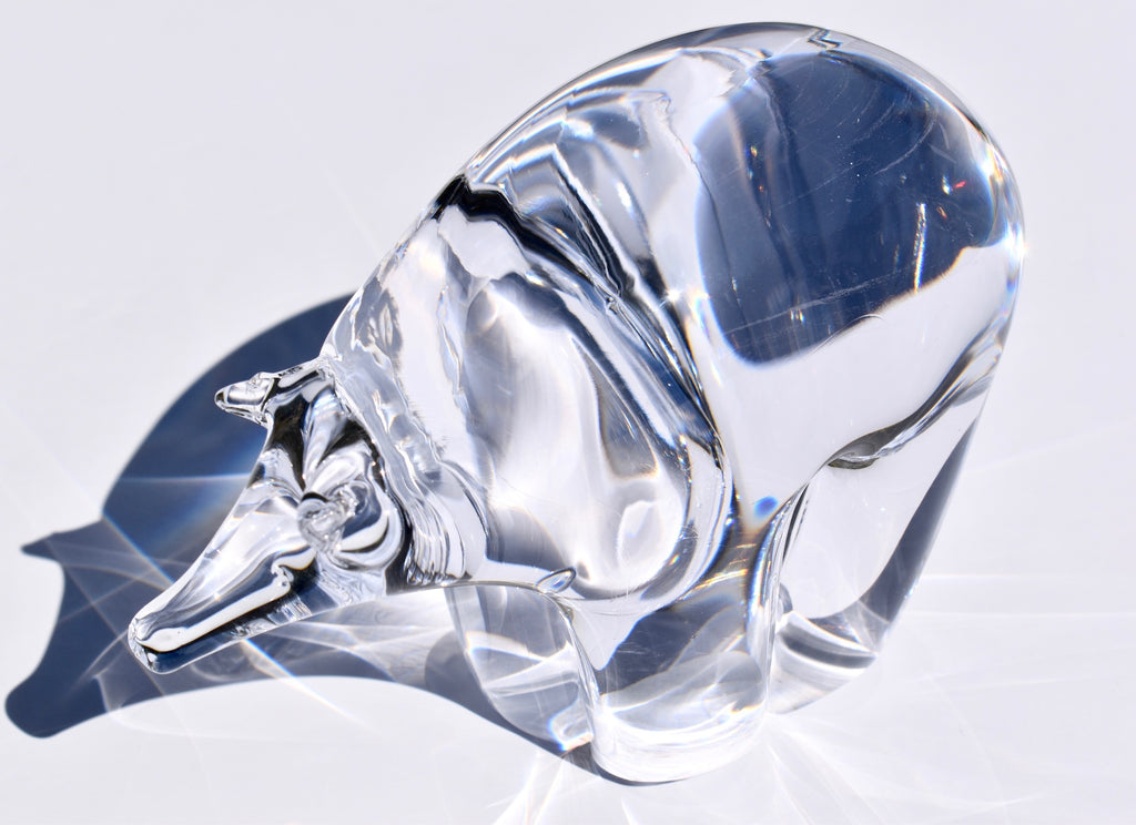 Clear Glass Polar Bear - Corley Studio Shop