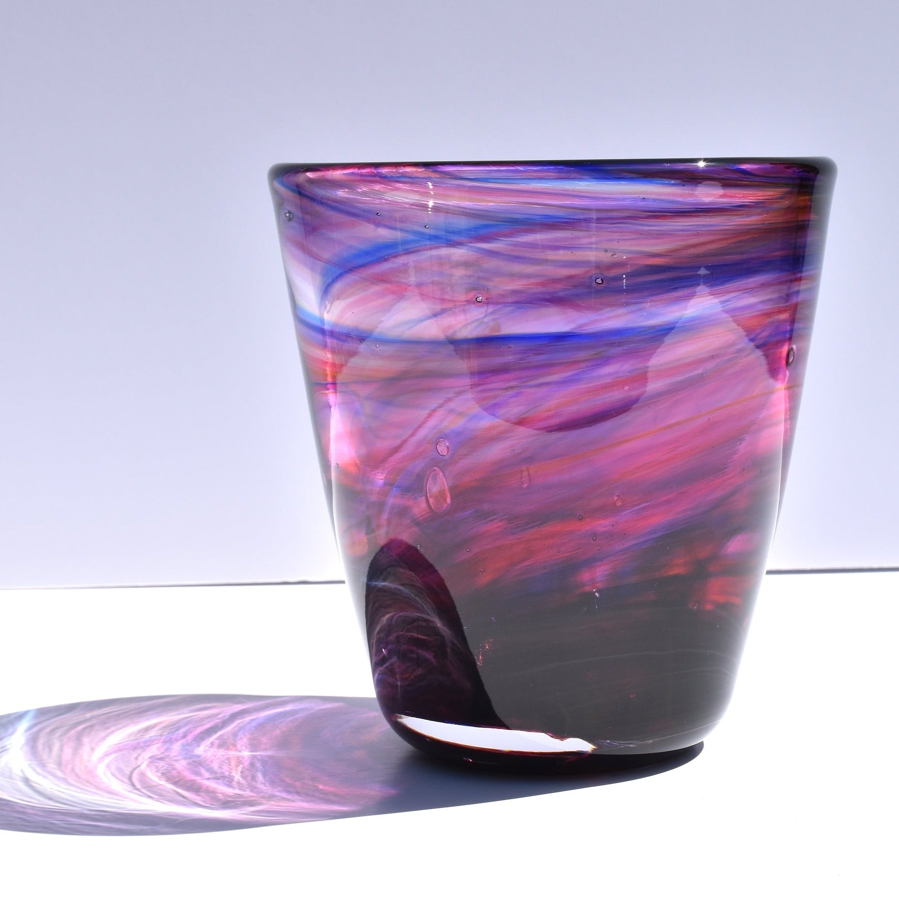 Lavender Haze Glass Vase - Corley Studio Shop