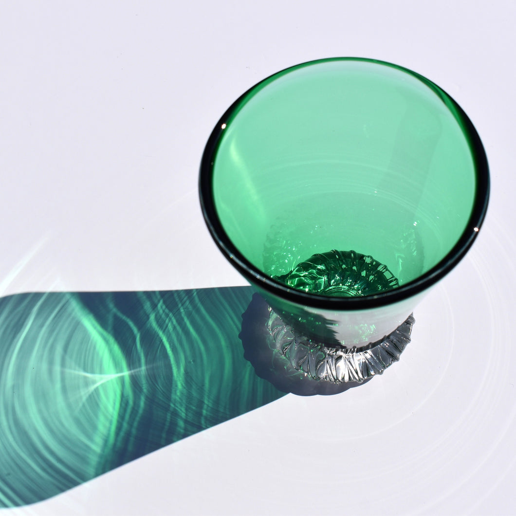Green Henry Tumbler Glass