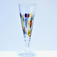 Load image into Gallery viewer, Vibrant Tones Champagne Glass
