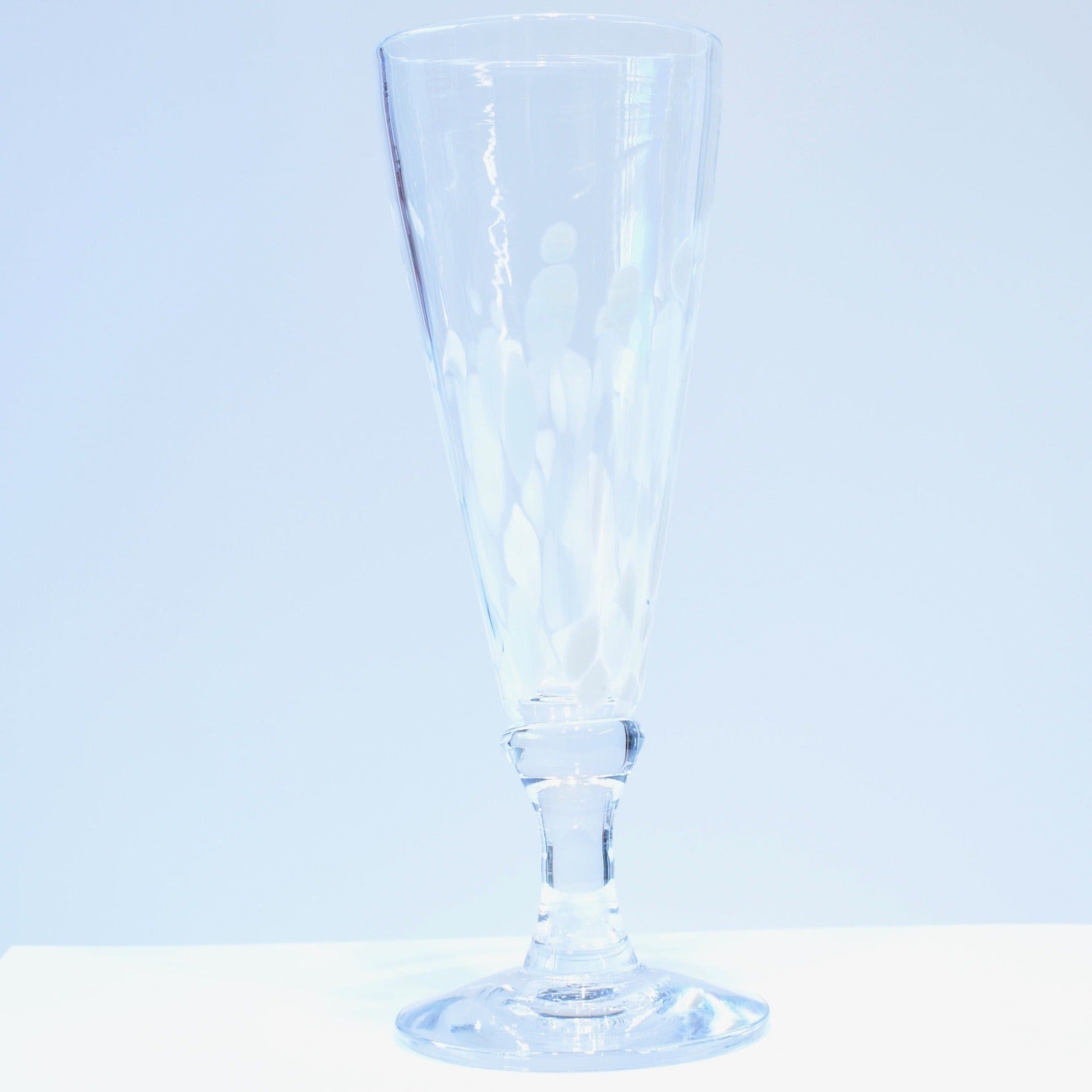 Snow White Champagne Glass - Corley Studio Shop