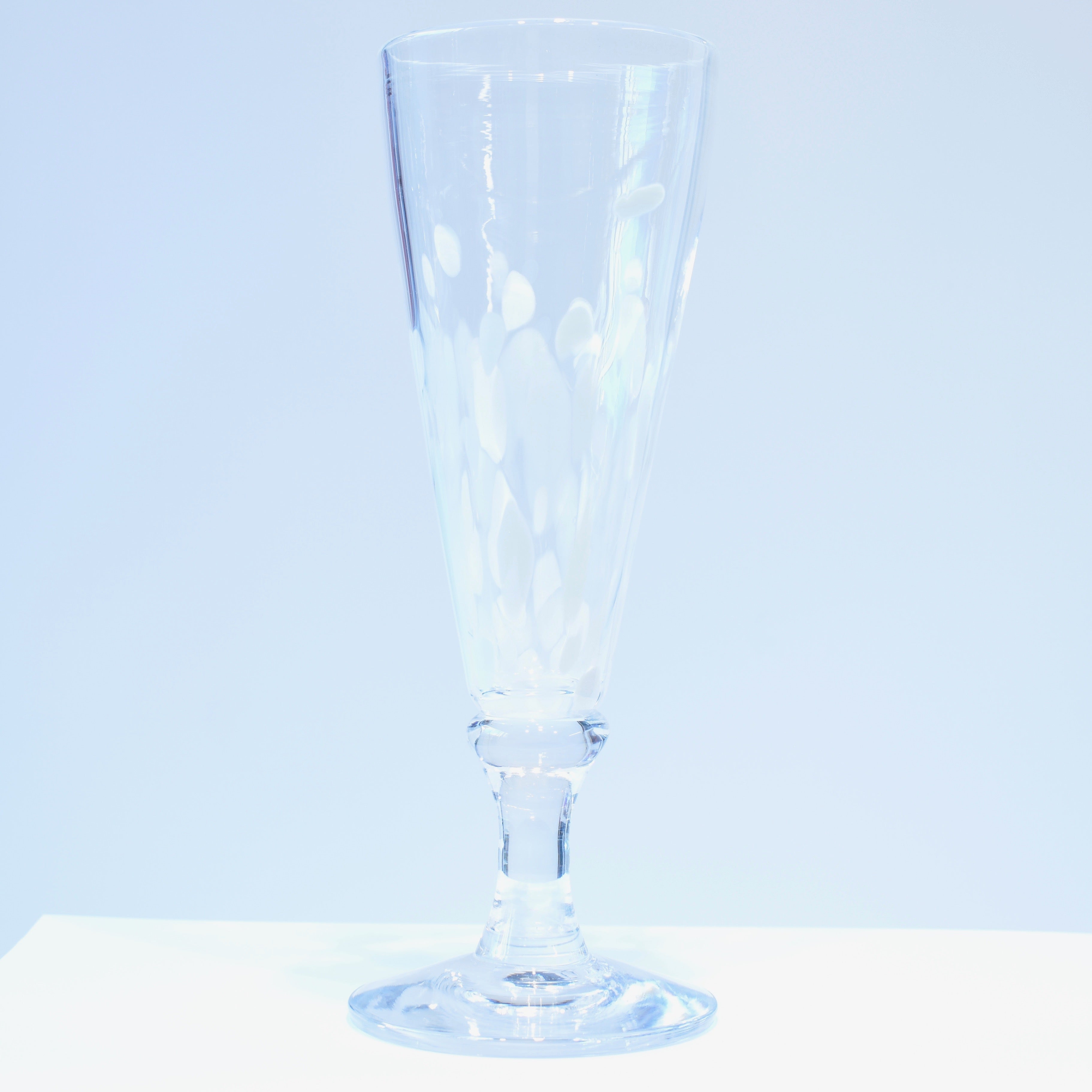 Snow White Champagne Glass - Corley Studio Shop