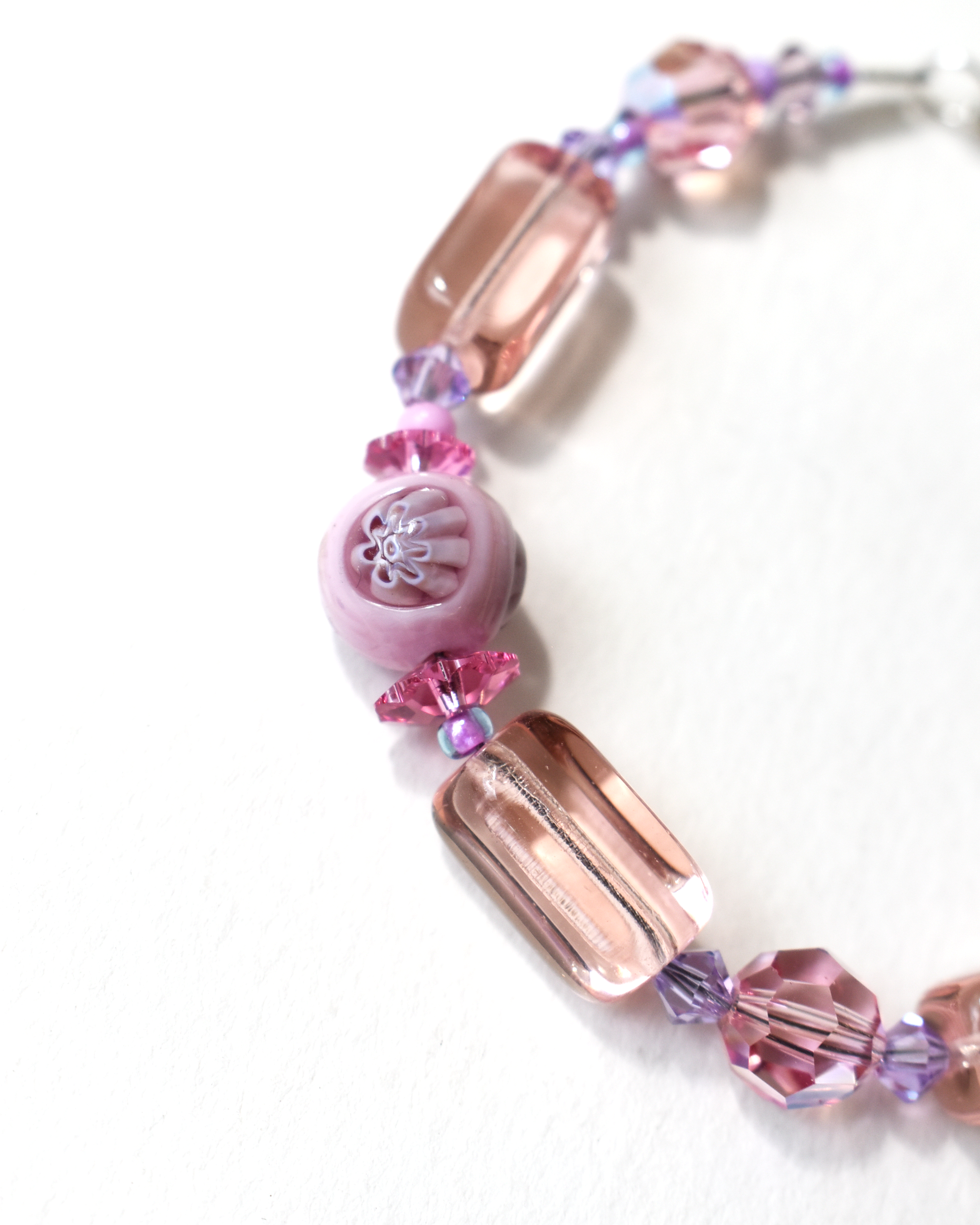 Venetian Blush Crystal Bracelet