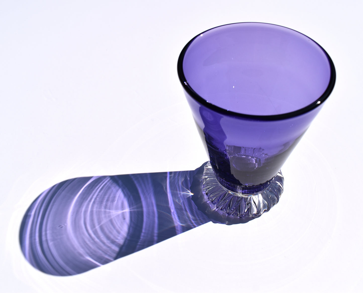 Purple Henry Tumbler Glass - Corley Studio Shop