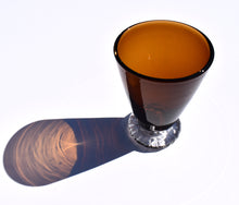 Load image into Gallery viewer, Brown Henry Tumbler Glass
