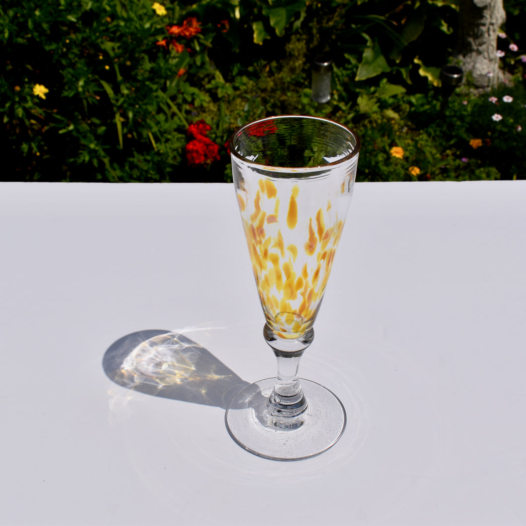 Gold Carnival Champagne Glass
