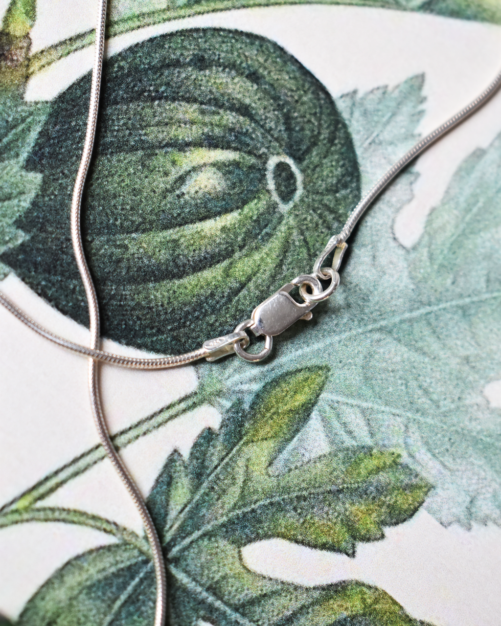 'Green Glass Orb' Necklace