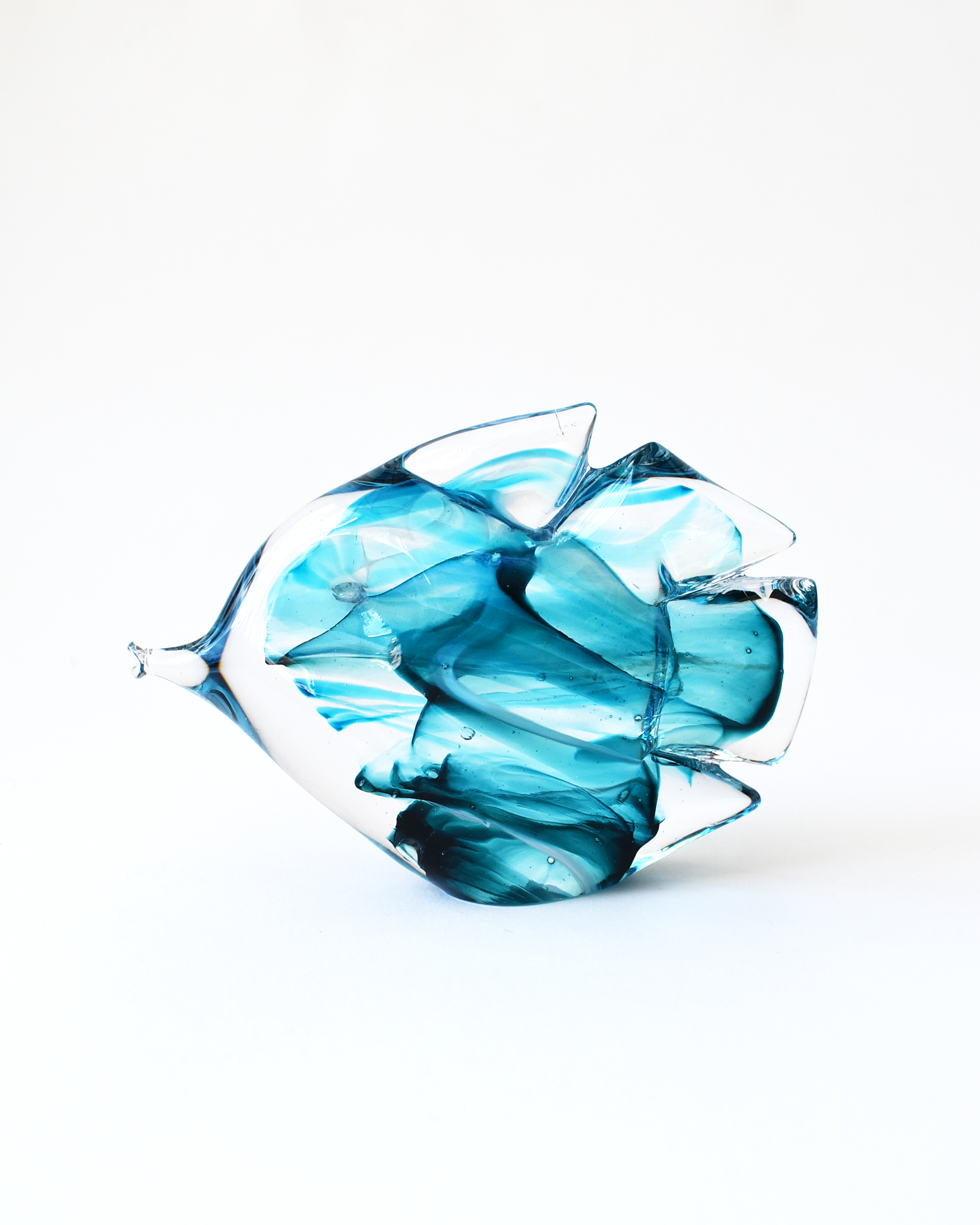 Streaky Aqua Glass Fish