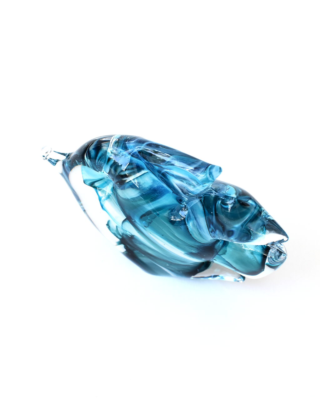 Streaky Aqua Glass Fish