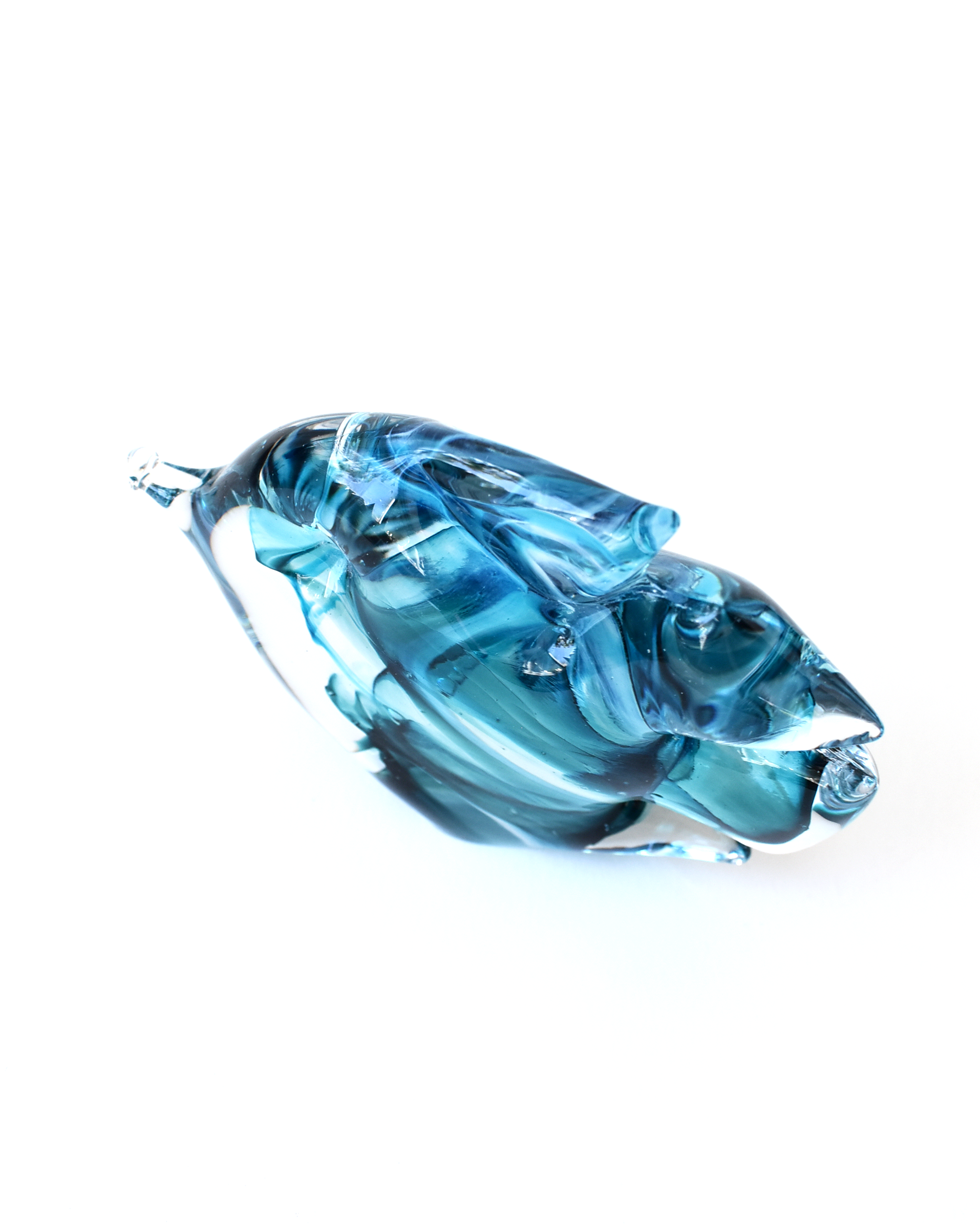 Streaky Aqua Glass Fish