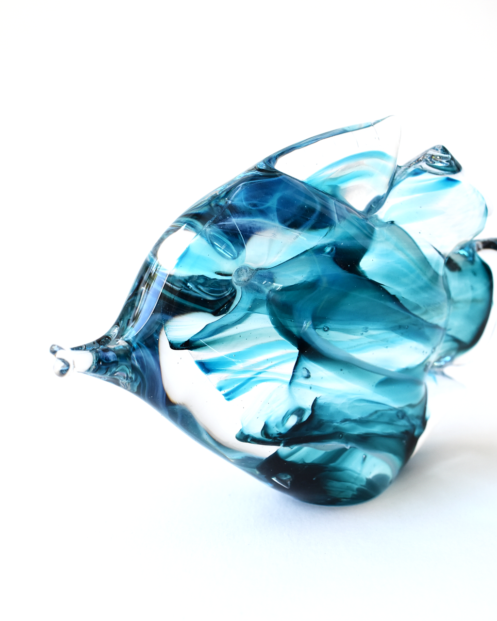 Streaky Aqua Glass Fish