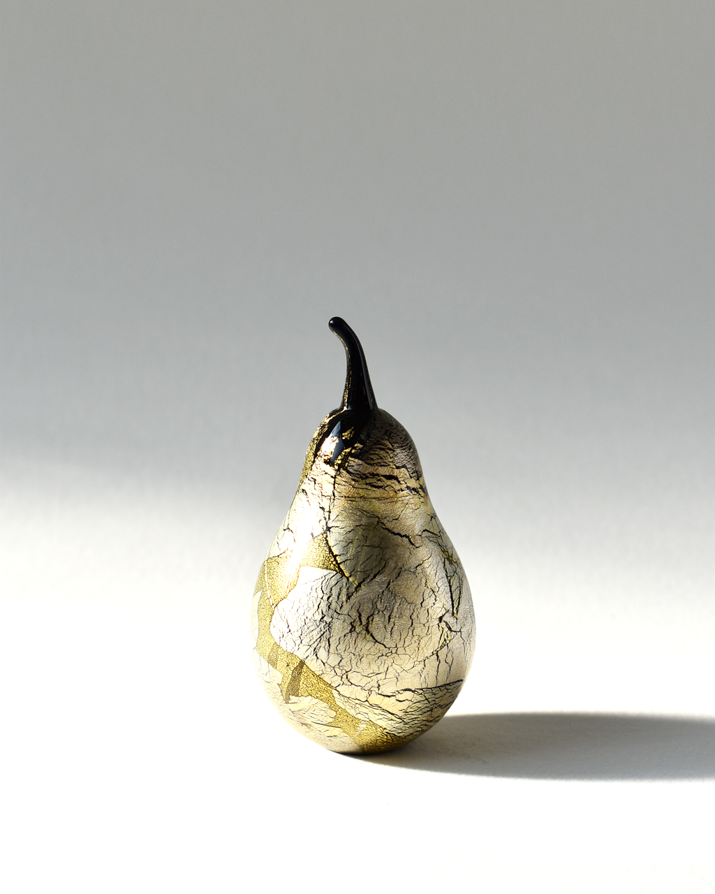 Blown glass pear
