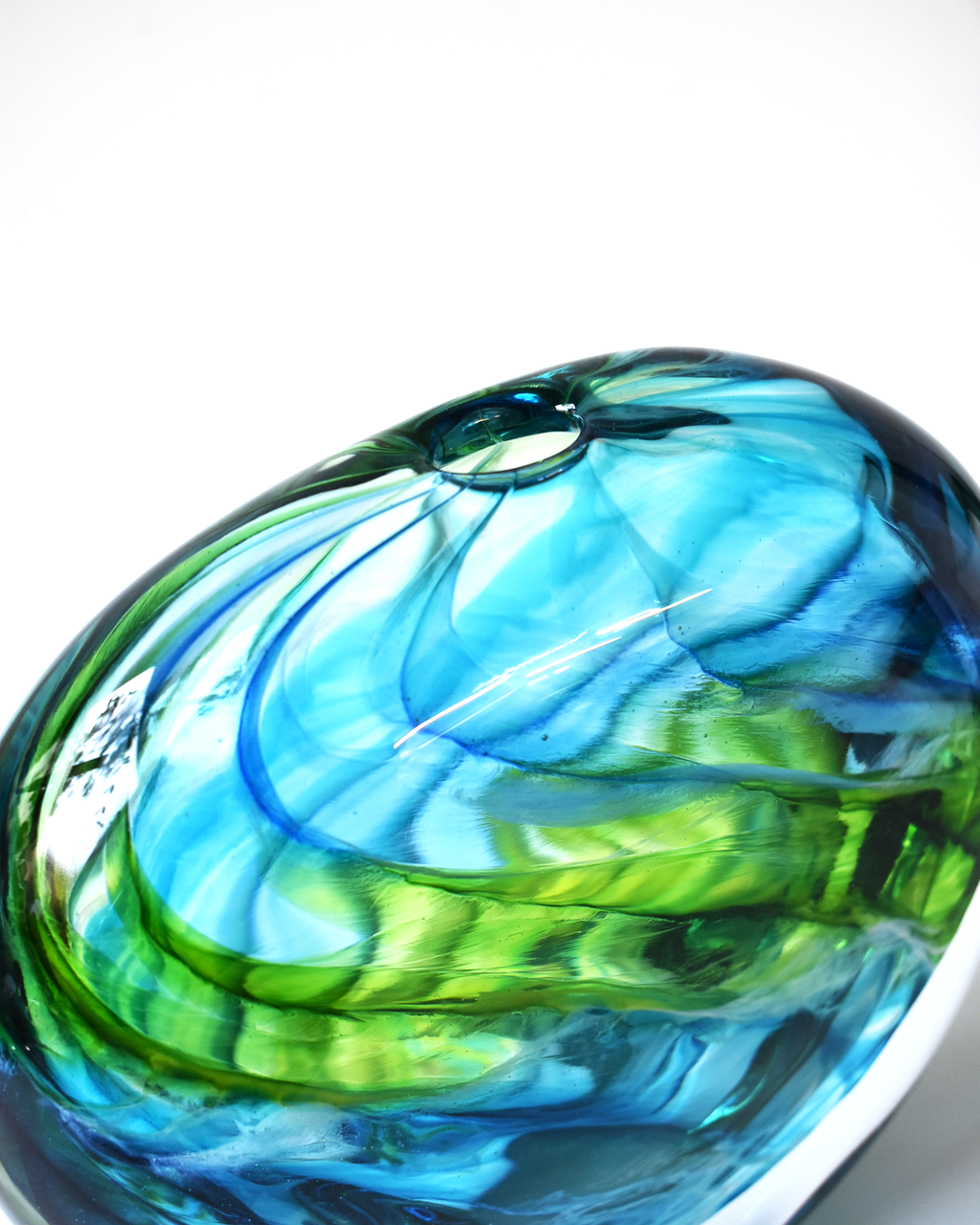 Large 'Ocean' Round Vase