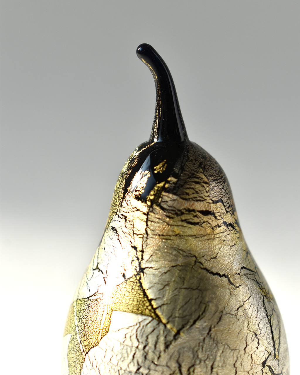 Blown glass pear