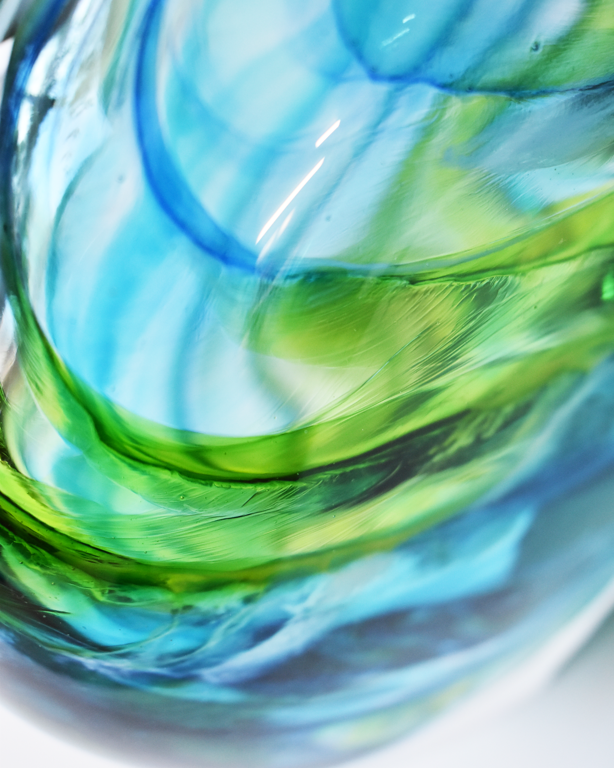 Large 'Ocean' Round Vase