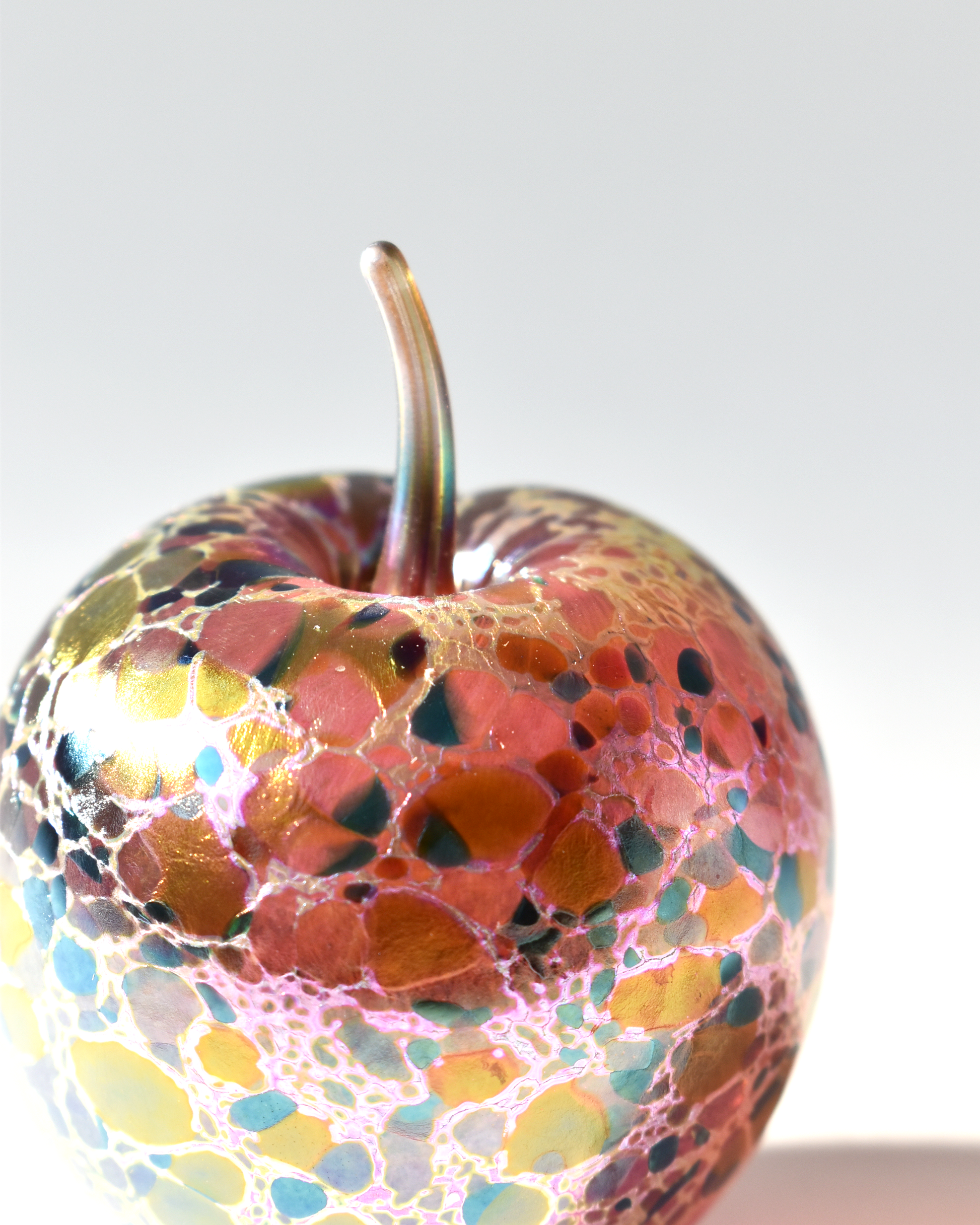 blown glass apple