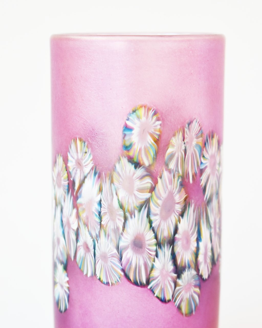 Pink Flotsam Cylindrical Vase