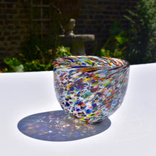 Load image into Gallery viewer, Multi Confetti Glass Bowl
