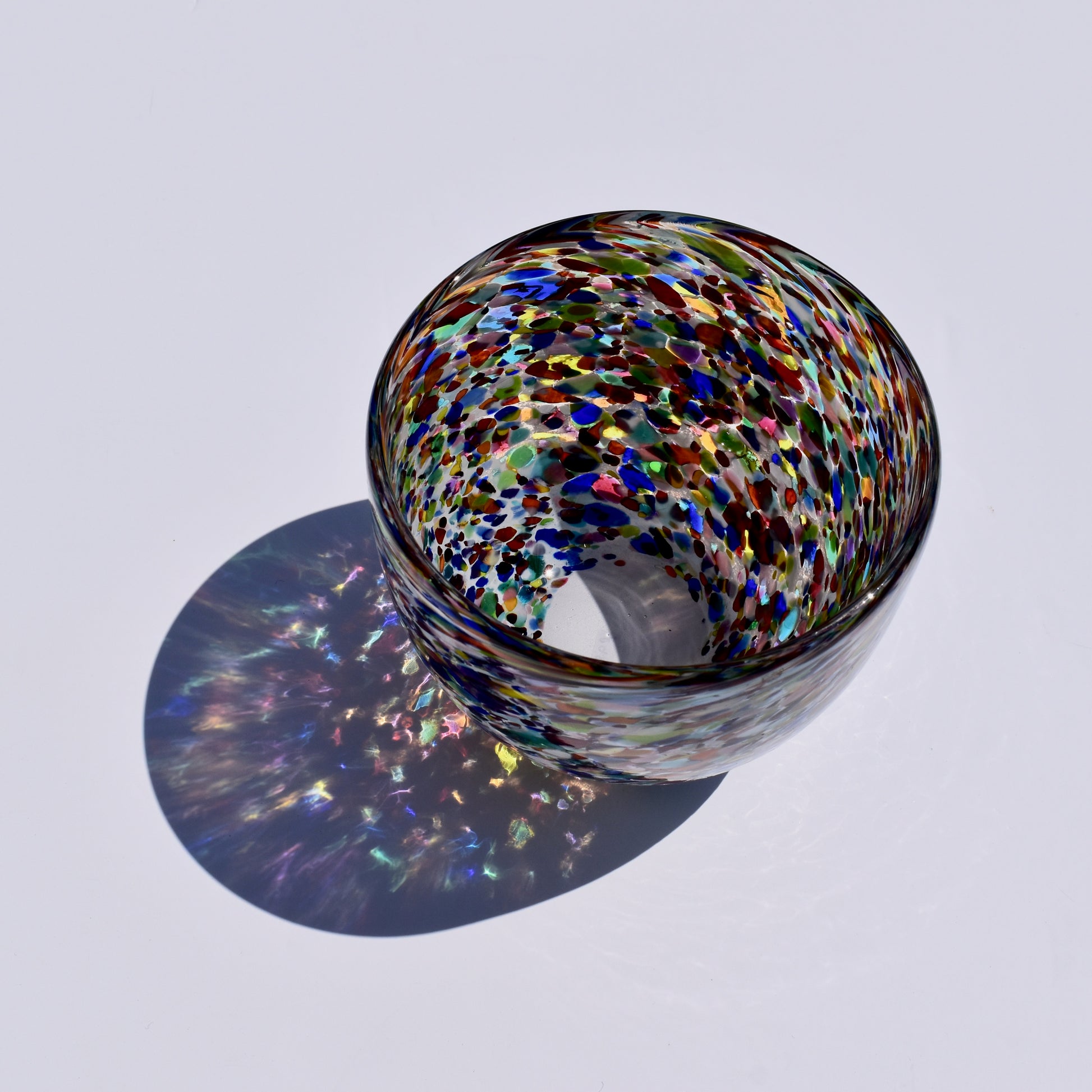 Multi Confetti Glass Bowl - Corley Studio Shop